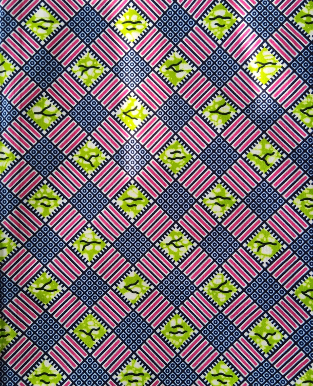 CLASSIC ANKARA PATTERN AFROBRIT FUSION 50x50CM SQUARE CUSHION