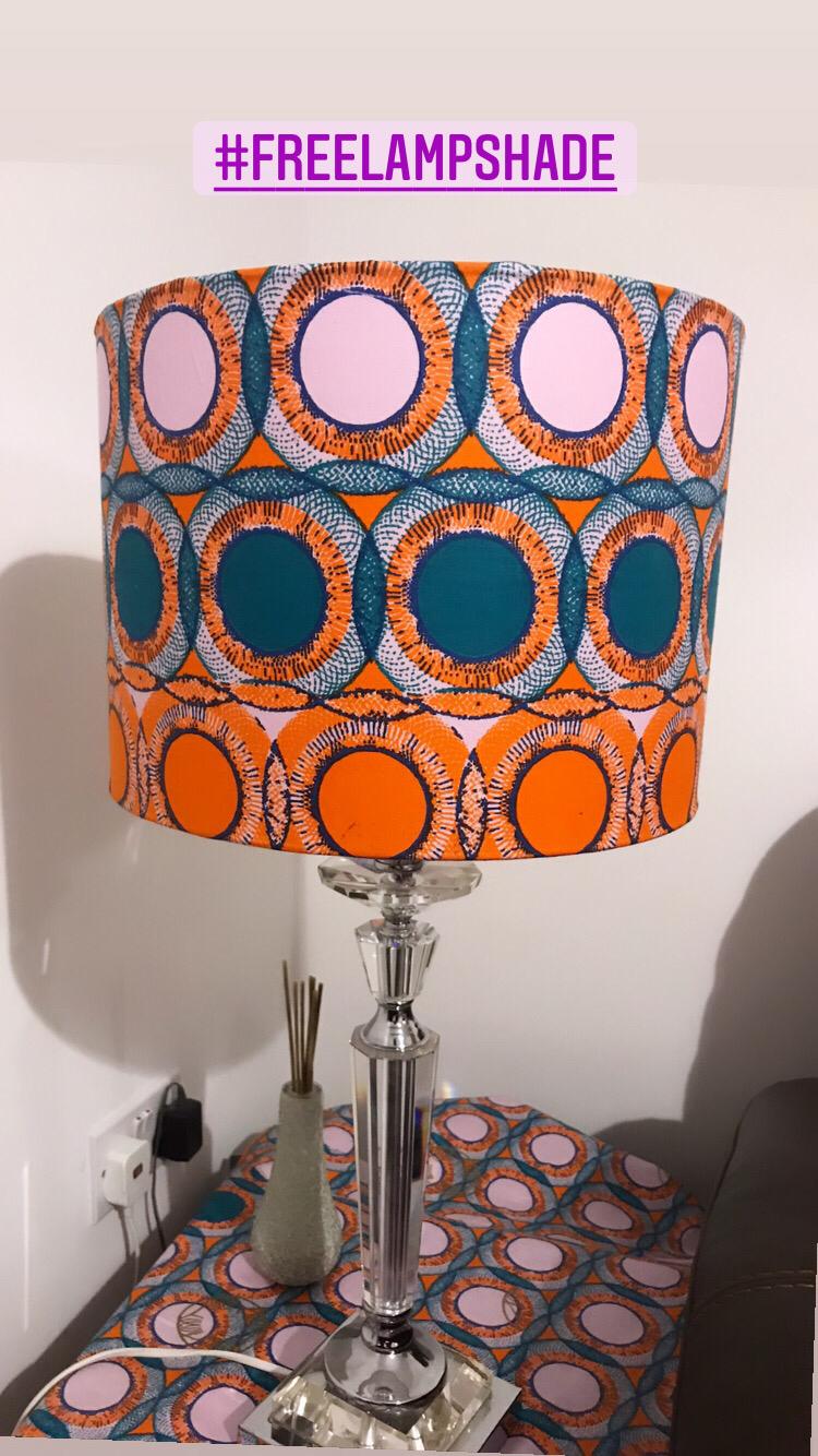 BESPOKE AFRO FUSION  LAMPSHADES - CHOOSE YOUR FABRICS FROM ASKA FABRICS COLLECTION
