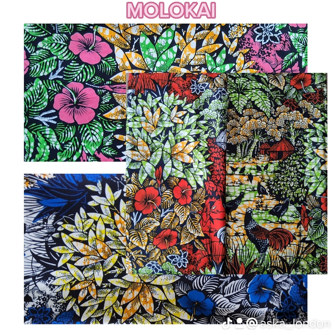 BESPOKE AFRO FUSION  LAMPSHADES - CHOOSE YOUR FABRICS FROM ASKA FABRICS COLLECTION
