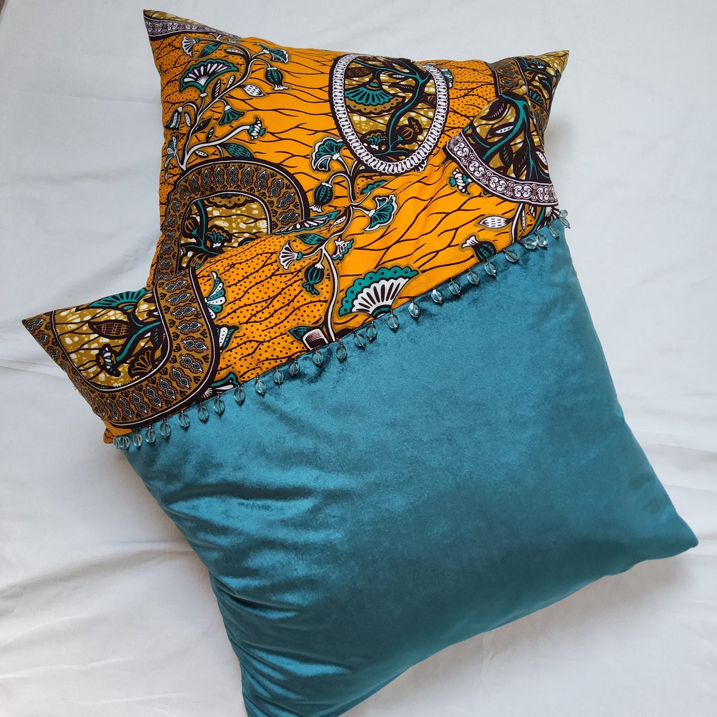 AFROBRIT FUSION 50 X 50CM SQUARE CUSHION