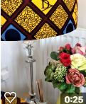 AFROBRIT FUSION LAMPSHADE- CLASSIC ABC ANKARA FABRIC