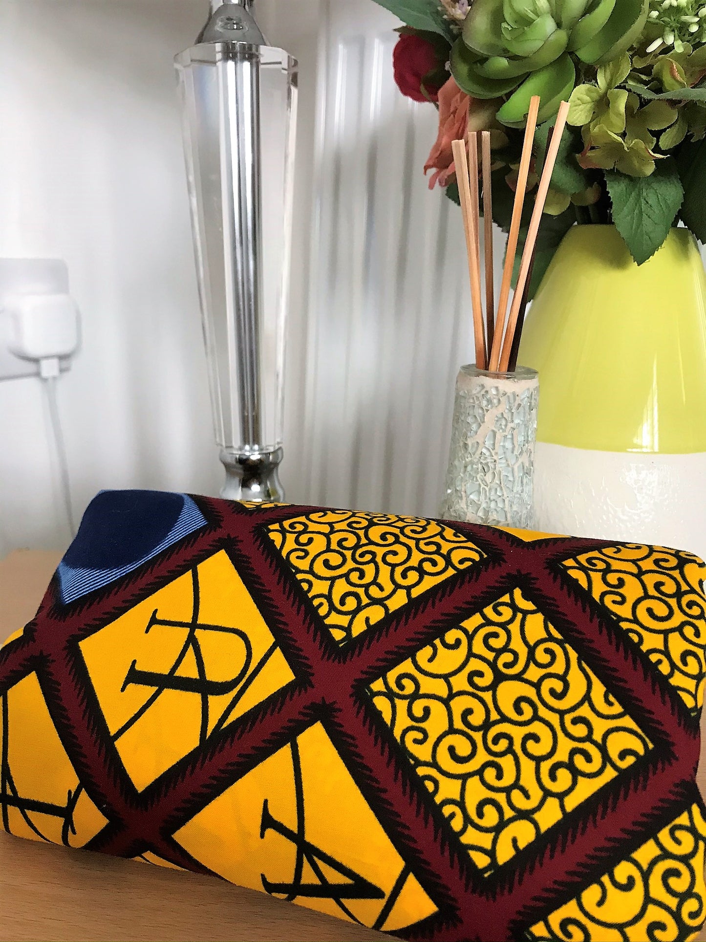 AFROBRIT FUSION LAMPSHADE- CLASSIC ABC ANKARA FABRIC