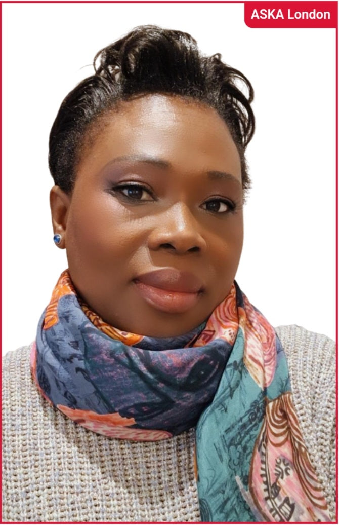 BEAUTIFUL NOSTALGIA CREPE DE CHINE SCARF
