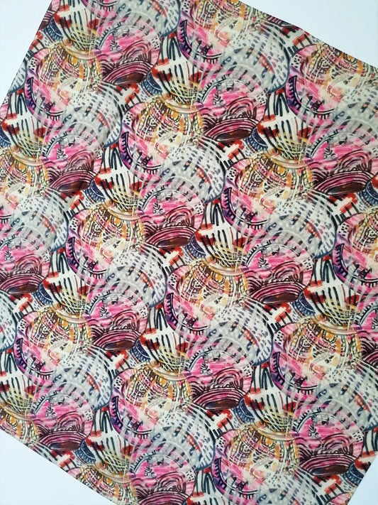 BEAUTIFUL NOSTALGIA CREPE DE CHINE SCARF