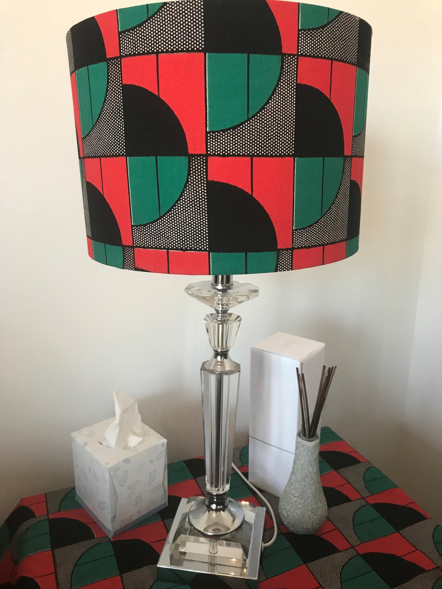 BESPOKE AFRO FUSION  LAMPSHADES - CHOOSE YOUR FABRICS FROM ASKA FABRICS COLLECTION